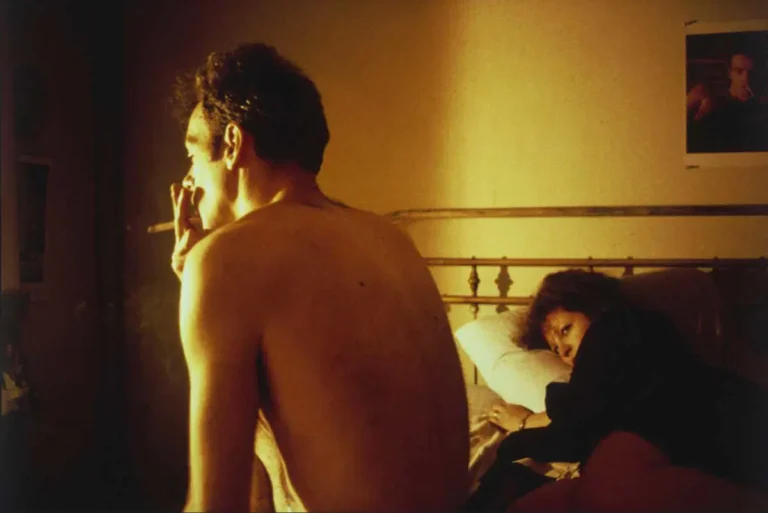 Nan and Brian in Bed, New York City by Nan Goldin, 1983, via MoMA, New York