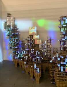 Really cool: Yehwan Song's installation at G Gallery's booth at Frieze's Focus section.