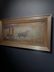 Masterpiece by Leonora Carrington at the Christie's preview.