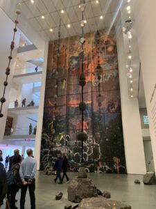 Amazing installation by Otobong Nkanga at the MoMA.