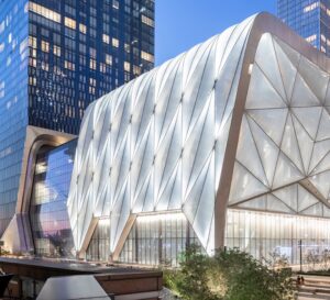 "The Shed" building in Hudson Yards, Manhattan. Image credit: Brett Beyer (E-Flux website).