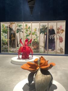 Maria Magdalena Campos-Pons's installation in the Central Pavilion.