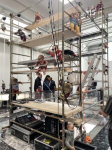 Ei Arakawa-Nash's installation in the Japanese Pavilion.