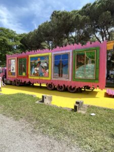 Alvaro Barrington’s "Labor Day Parade ‘91" in the Giardini.