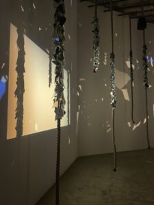 Kader Attia's "Whisper of Traces" in the Arsenale.