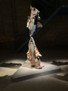 A sculpture by Kennedy Yanko in the Arsenale.