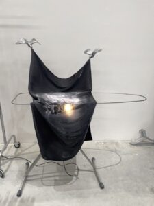 Part of the installation in the Latvian Pavilion at the Arsenale.