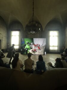 Li Yi-Fan's installation at Palazzo delle Prigioni.